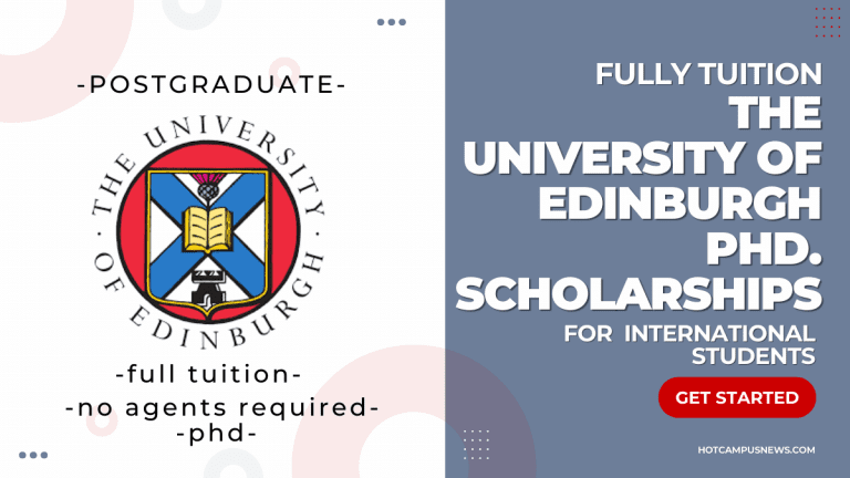 university of edinburgh phd scholarships for international students