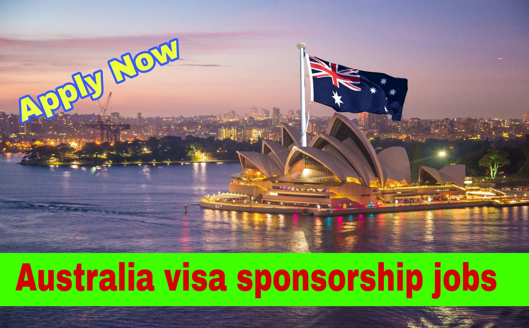 Jobs in Australia for Foreigners With Visa Sponsorship