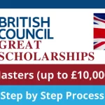 UK Government GREAT Scholarships Program