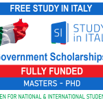 Fully Funded Italy Government Scholarship