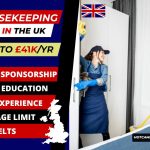 [DON'T MISS🇬🇧] Housekeeping and Cleaning Jobs in London, UK With Work Permit and Visa - APPLY!