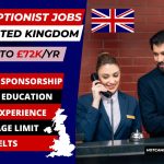Receptionist Jobs In UK With Work Permit and Visa Sponsorship | Quick Hiring - APPLY NOW