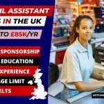 Retail Assistant Jobs in UK with Work Permit and Visa Sponsorship | No Experience Required