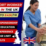 Urgent Support Worker Jobs in UK With Work Permit and Visa Sponsorship - APPLY NOW!