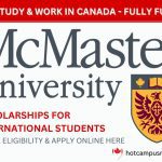 Canadian McMaster University Scholarships