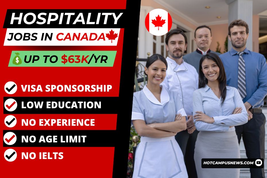 tourism and hospitality jobs in canada
