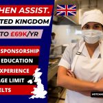 Kitchen Assistant Jobs in UK🇬🇧 with 5Years Visa Sponsorship & Work Permit - APPLY