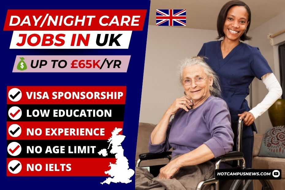 Day & Night Shifts Care Assistant Jobs In UK